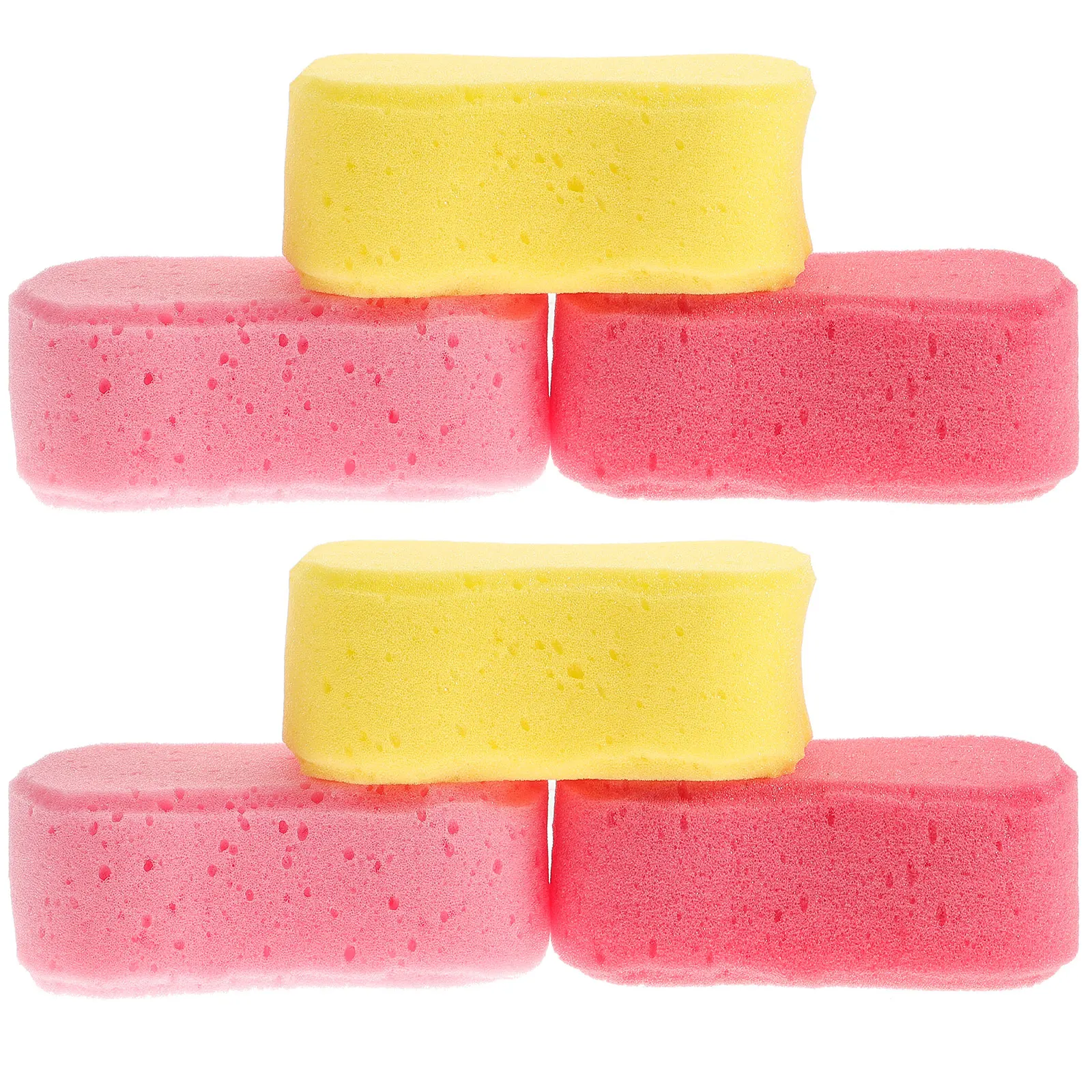 

8pcs Bath Sponge Shower Body Scrubber Exfoliating Skin Cleaning Foam Maker Durability Long Lasting Simple Design Delicate