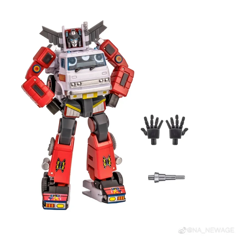 

NewAge Toys Transformation NA H46W Backdraft Inferno Warrior Heroes G1 Action Figure Robot Toys