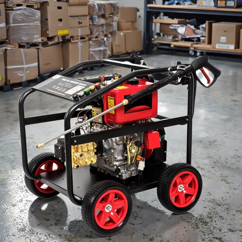 

Diesel Engine High Pressure Washer 250bar 3600PSI Diesel High Pressure Cleaner Car Washing