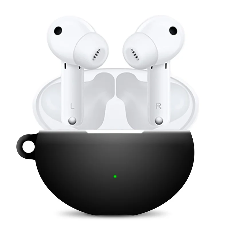 Earphone Protector Cover for Huawei FreeBuds 4i Headset Silicone Protective Shell Anti-lost Earbuds Cases for FreeBuds4i