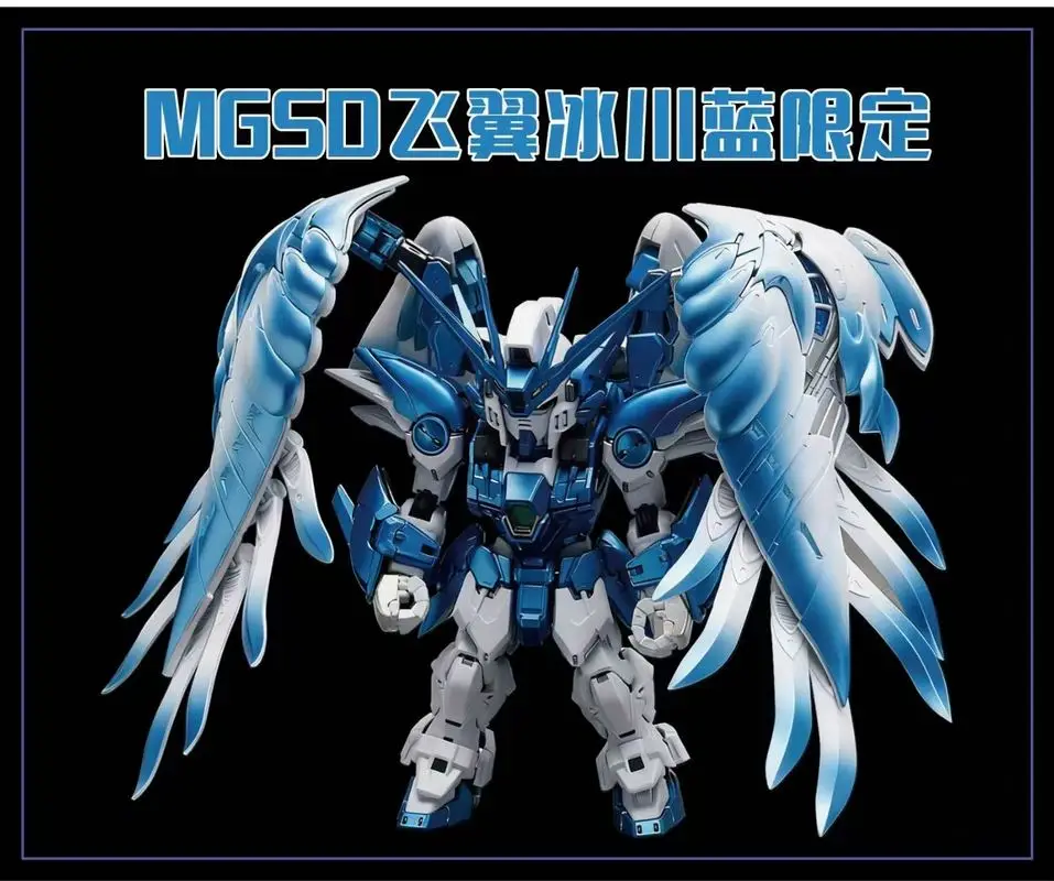 Nieuwe Mg50 Gletsjerblauw Hoge Kwaliteit Mgsd Wing Zero Angel Binnenlandse Assemblage Model Speelgoed Collectible Action Figure Hobbyisten Geschenken