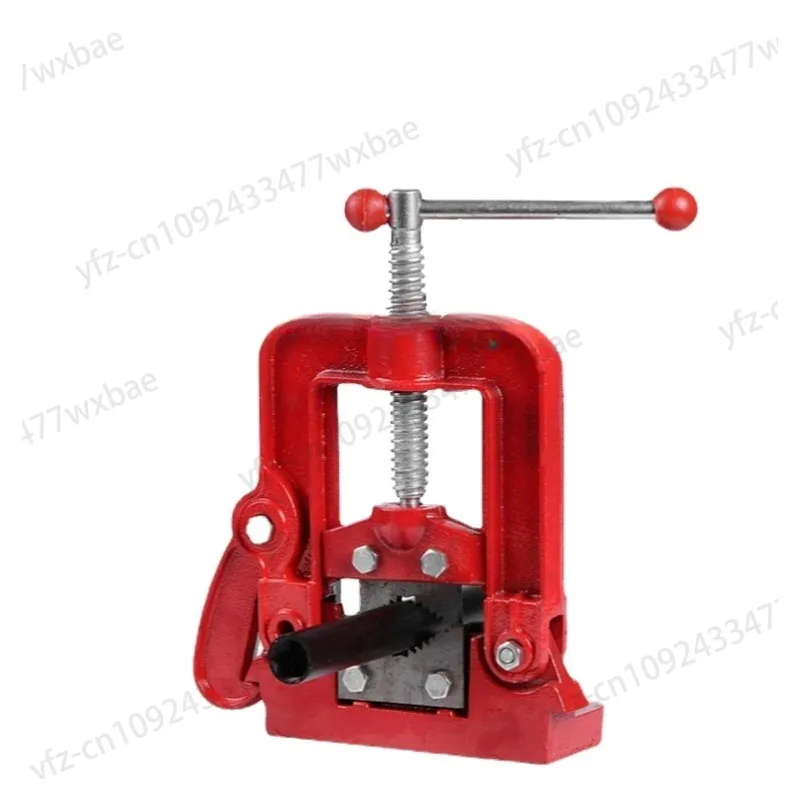 

Thickening and heavy-duty pipe pressure pliers 2# pipe bench vise pressure pliers pipe threading machine fixture