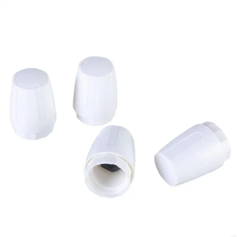 L9BE 4Pcs Floor Heating Water Distributor Handwheel Switches Radiator Valves Caps Replacement Valves Cover Easy to Install