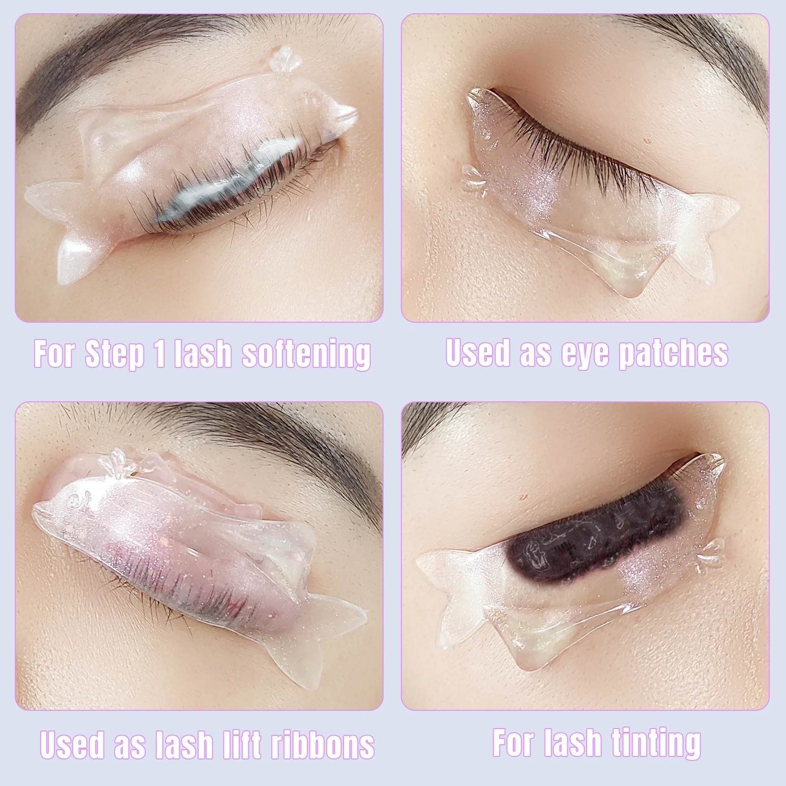 Libeauty Silicone Lash Perm Pad Ammorbidente Sollevamento Ciglia Aste Scudo Autoadesivo 3D Piegaciglia Accessori Strumenti di Trucco