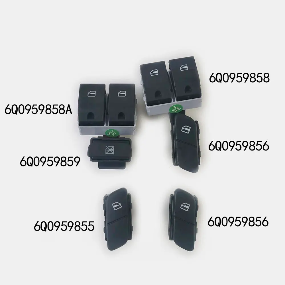 

Lifter switch For VW Polo 2009-2010 6Q0959858 6Q0959858A 6Q0959859 6Q0959855 6Q0959856