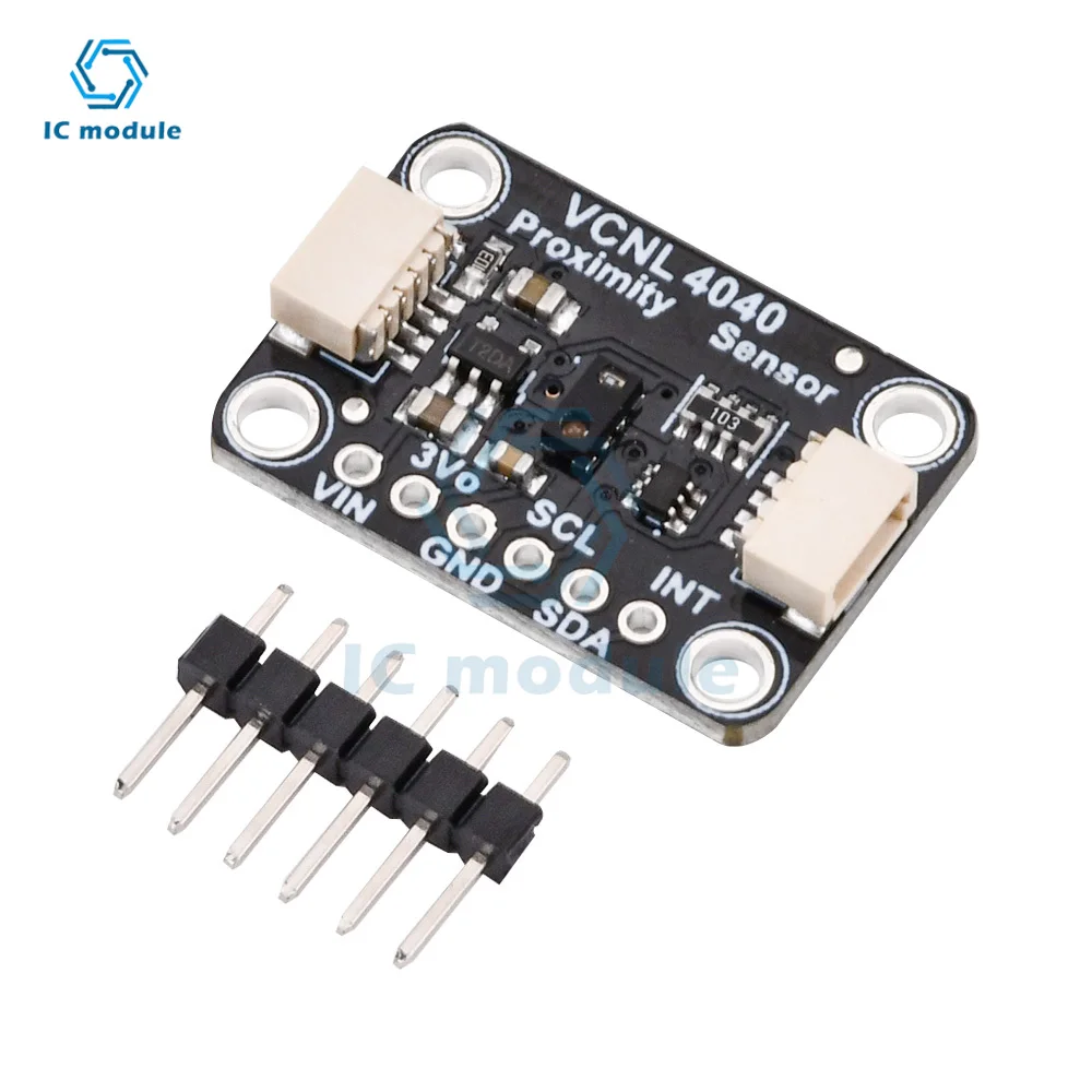 PCT2075 Temperature Sensor Module Temperature Sensor Module STEMMA QT/Qwiic PCB With Pin