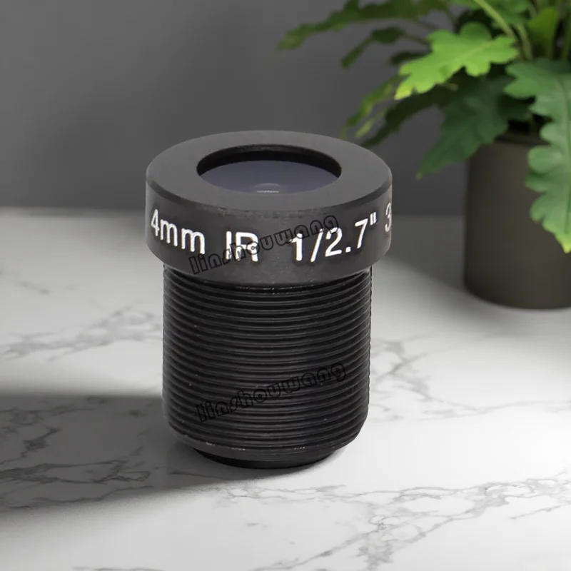 M12 Interface 4mm 3Mp Cctv Lens Surveillance Camera Lens Aperture F1.8 1/ 2.5inch Chip for Monitoring Walkways, Shopping Malls, Homes, and Squares
