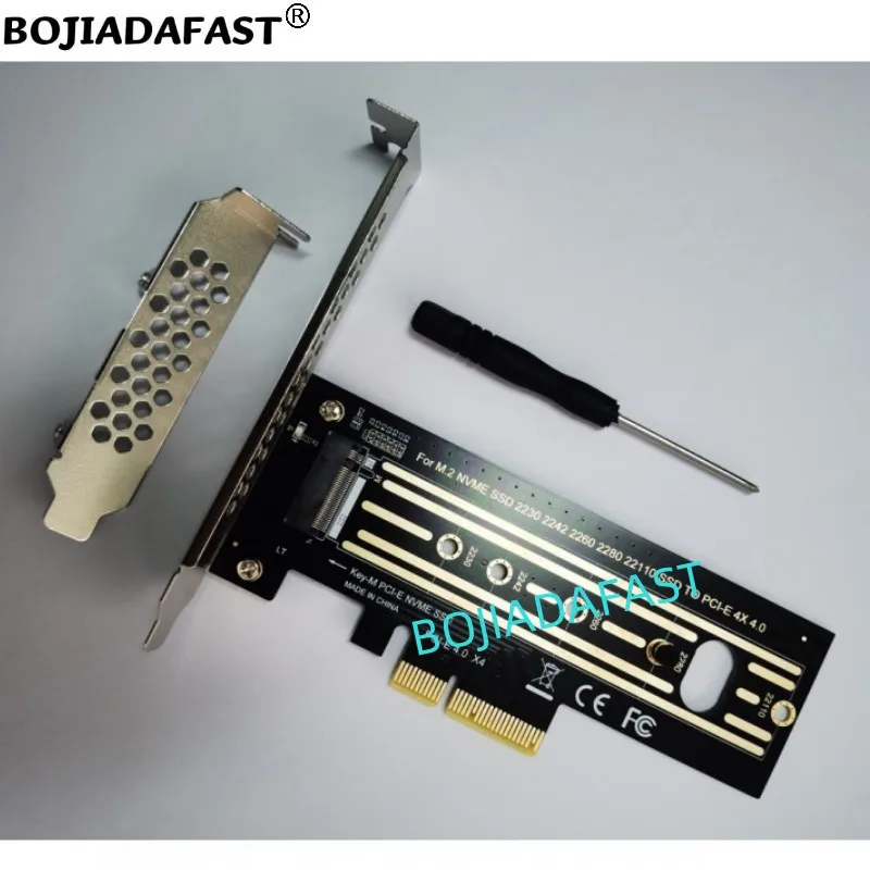 PCIe X4 PCI-E 4.0 4X to M.2 Key M/B+M SSD Adapter Card For 2280 22110 M2 NVME SSD
