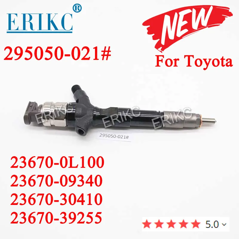 295050-0210 295050-0211 Common Rail Diesel Injector 295050-0212 for Toyota 23670-0L100 23670-09340 23670-30410 23670-39255