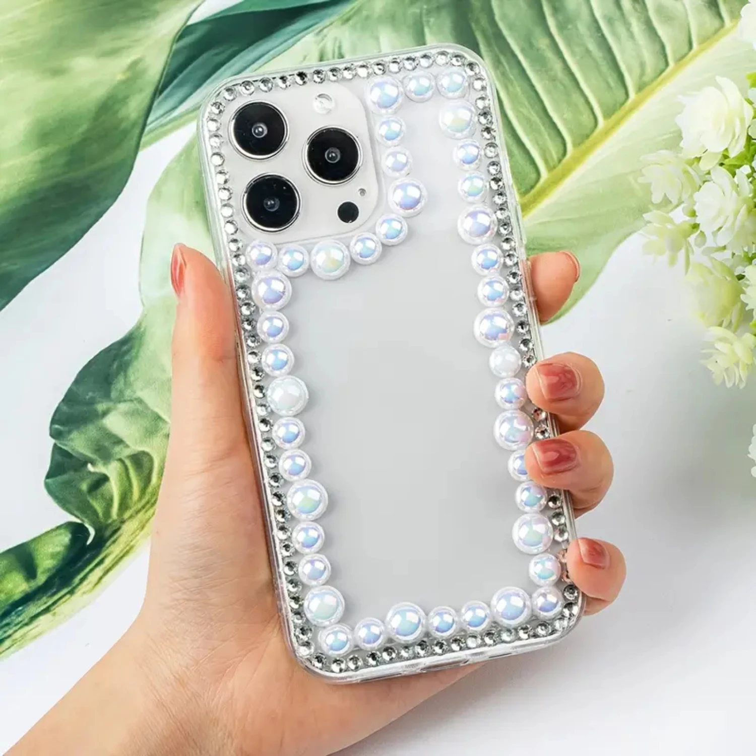 

Watanabe Pearl TPU Transparent Phone Case,iPhone13/13Pro ,iPhone12/12Pro,iPhone11
