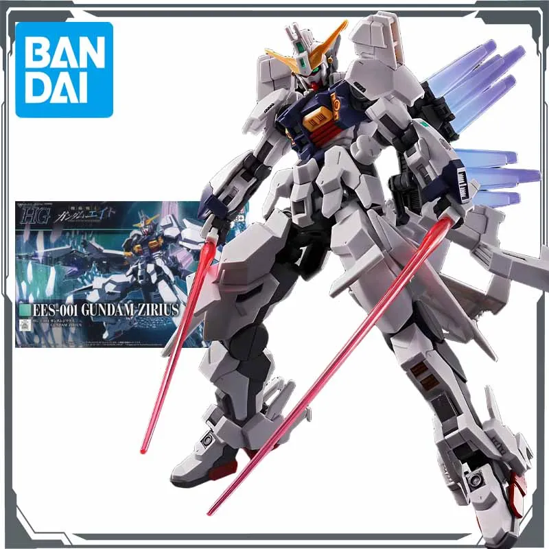 Bandai Originele MODEL KIT GUNDAM HGUC EES-001 Zilius 1/144 Anime Action Figure Model Assemblage Speelgoed Model Cadeaus voor Jongens