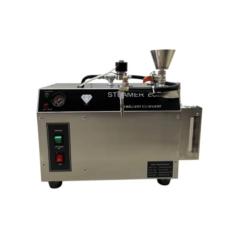 

6L High-Pressure Electric Jewelry Steam Cleaner 220V Vapor Cleaning New Condition for Burnishing