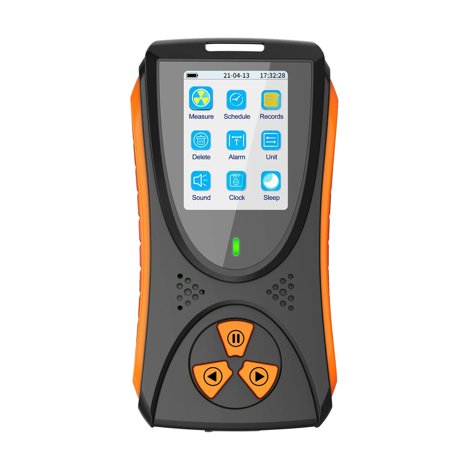 Detektor Radiasi Nuklir Aikesi, HFS-10, Monitor Radiasi Gamma X Beta Gagang Portabel dengan Layar LCD Sinar Gamma
