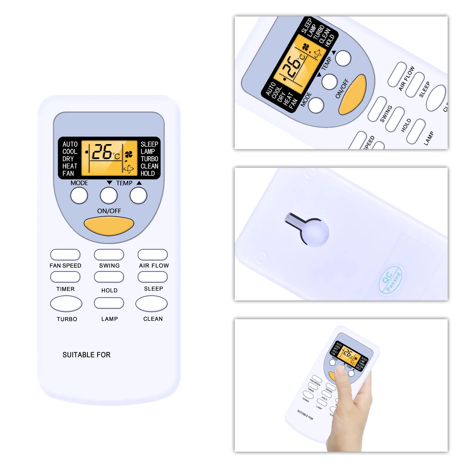 New A/C Air Conditioner Remote Control ZH/JT-03 For Chigo ZH/JT-01 ZH/JT-03 Air Conditioning Controle