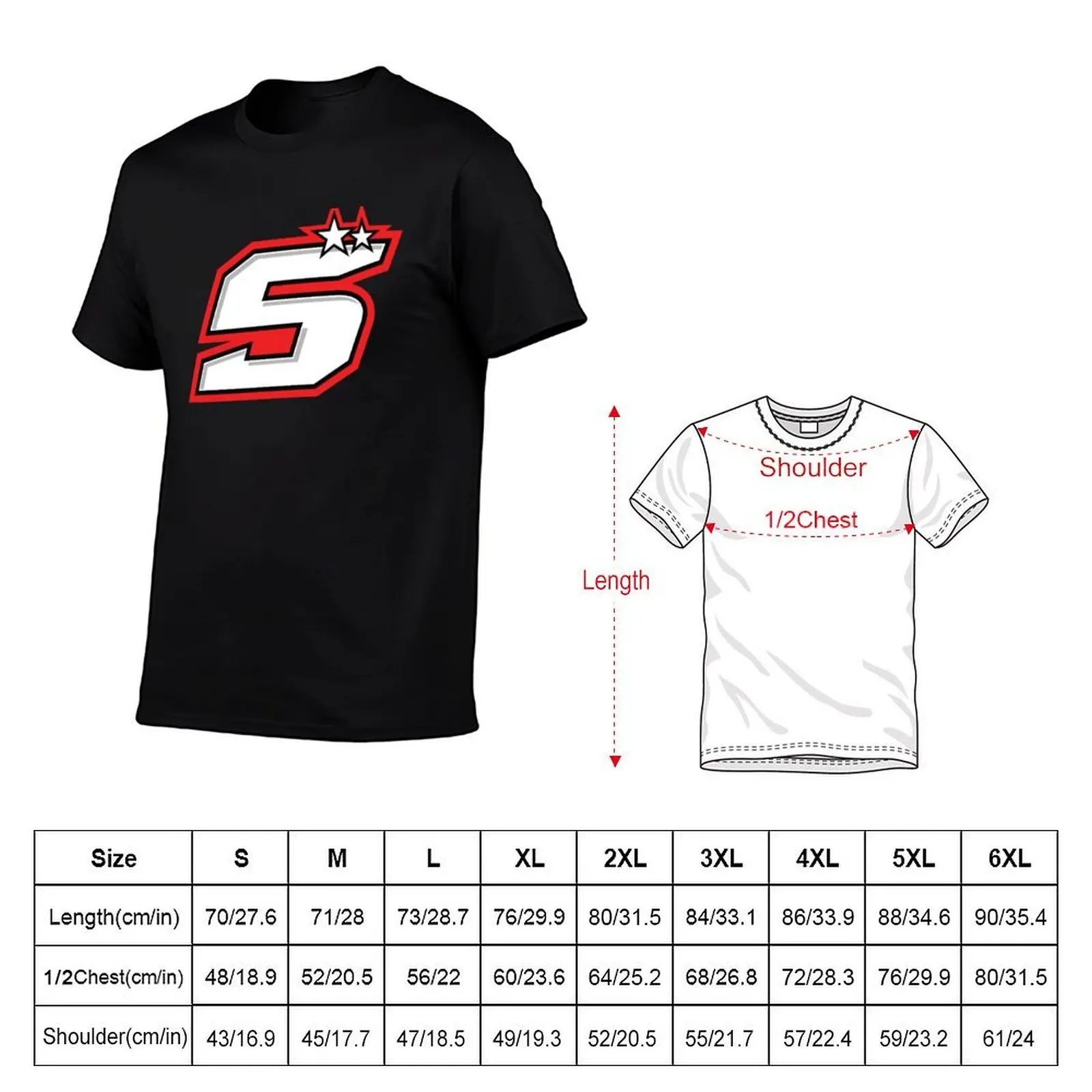 Johann Zarco 5 T-Shirt blue archive cute tops fruit of the loom mens t shirts