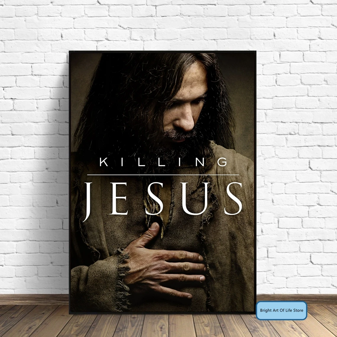 Killing Jesus (2015) Movie Poster Cover Photo Print Canvas Wall Art Home Decor (Unframed)