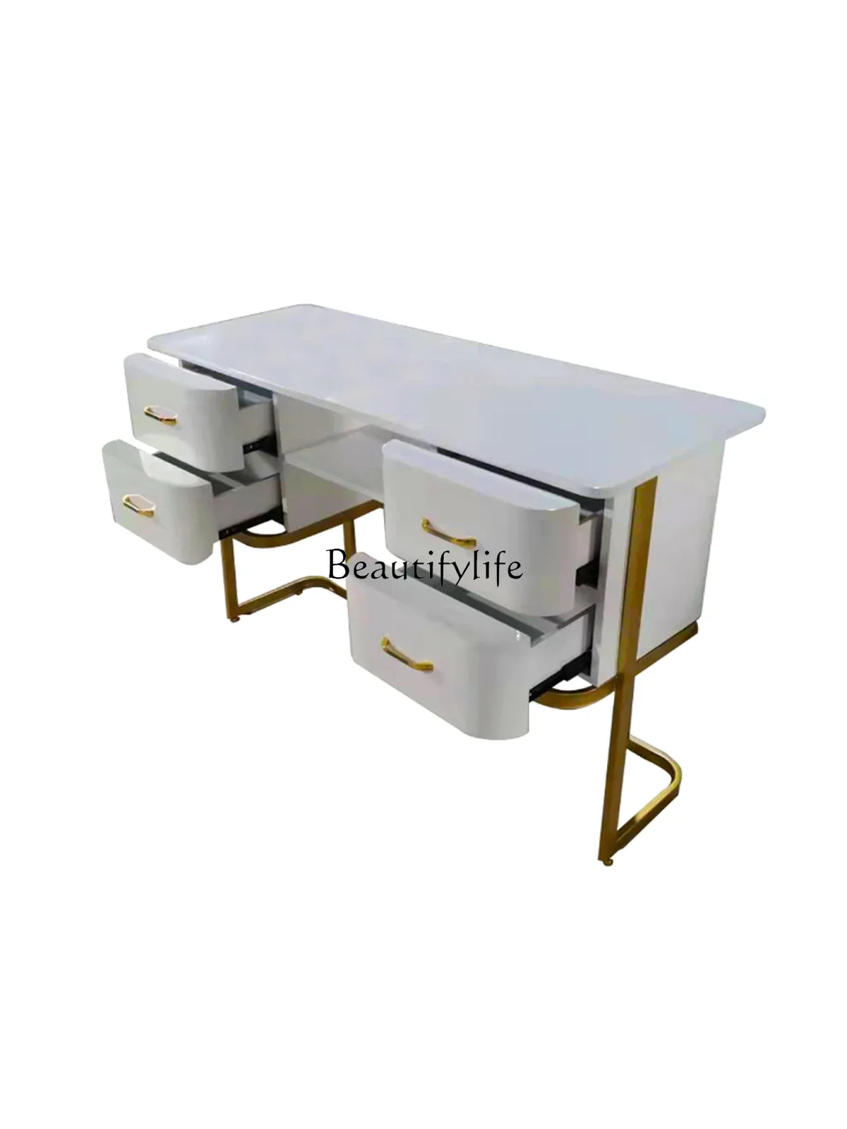 Simple Modern Nail Table Single-Seat Paint Nail Table