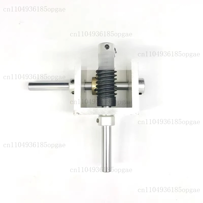 Gear Reducer Small Gearbox 90 Degree Right Angle Reversing Gearbox 1 To 10 1 To 20 Angle
