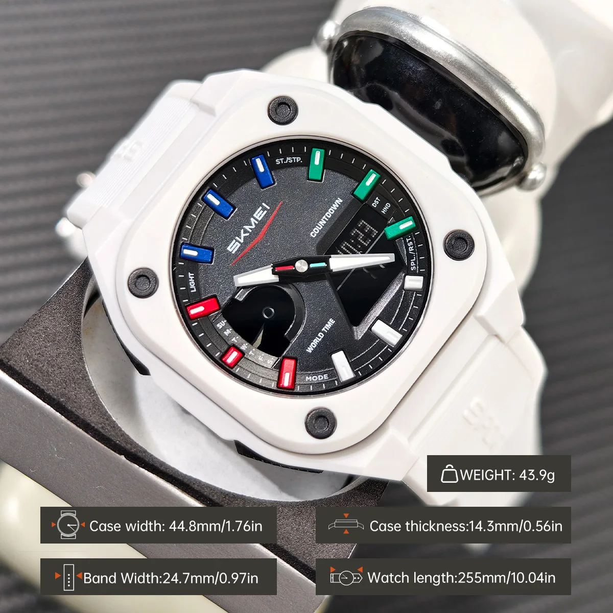 

Модные спортивные часы, цифровые электронные часы, деловые часы для мужчин, водонепроницаемые наручные часы, будильник, часы Reloj Hombre