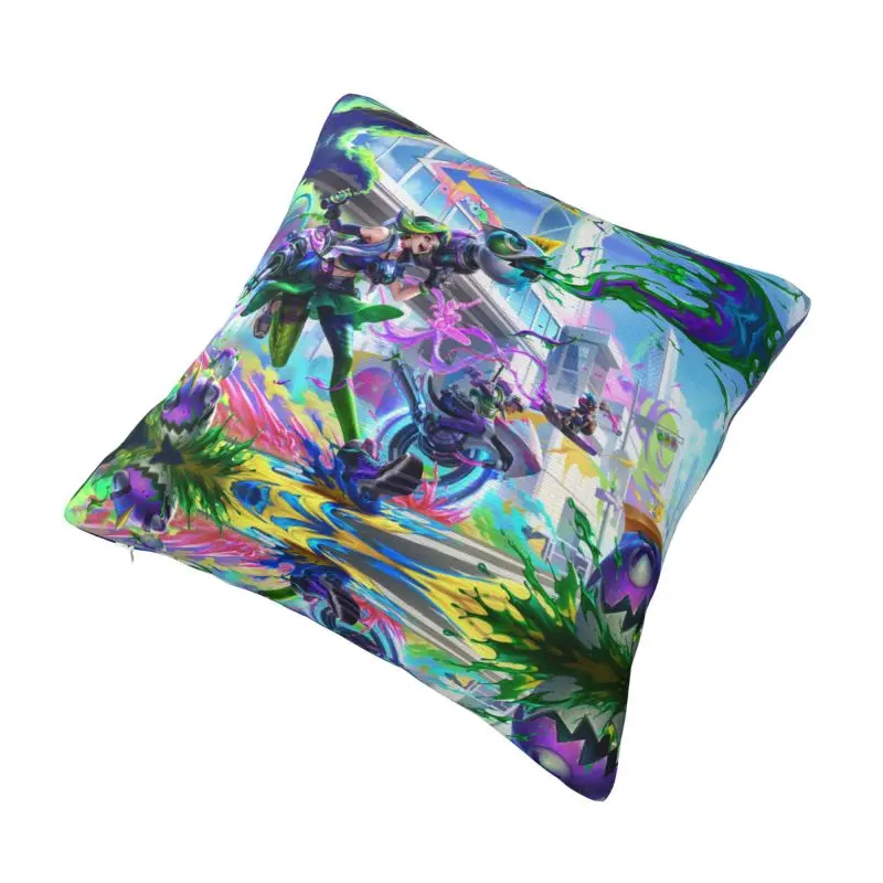 Custom League Battle Game Legends Pillow Case 40x40cm Chair Cushion Cover Square Pillowcase