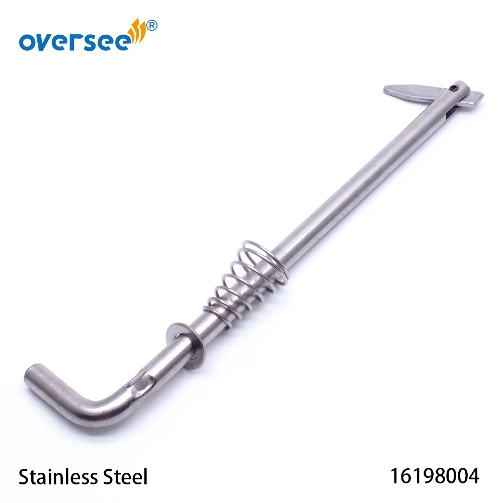 16198004 Tilt Thrust Rod & Spring For Mercury 4HP 5HP 6HP 8HP 9.8HP Outboard Engine Marine Parts 4-18hp 8150931