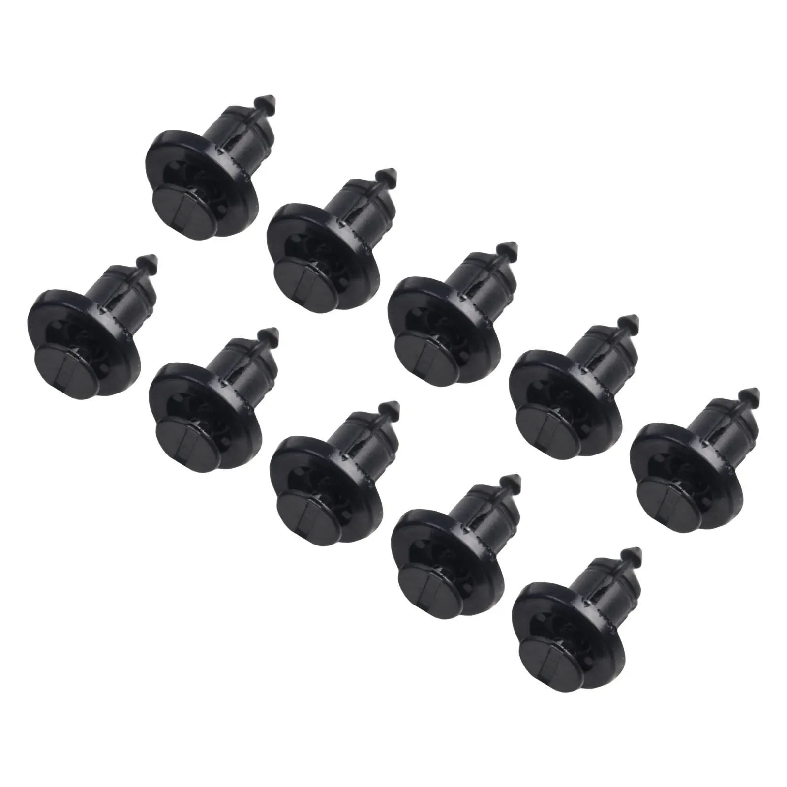 Brand New Trim Clips Clamps For-Clio Plastic 10Pcs Bumper Fastener Trim Clips For-Clio 1998-2015