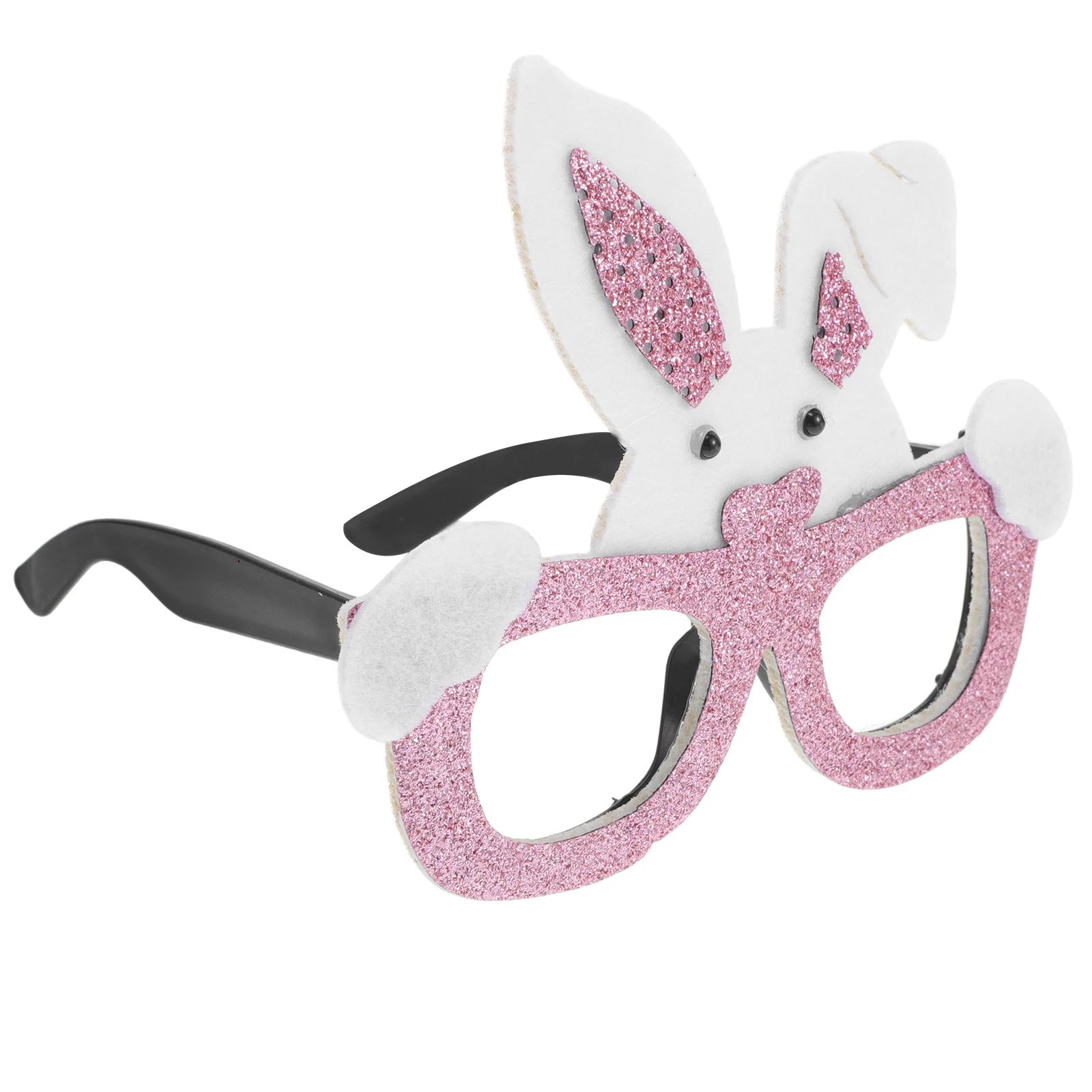 

Cute Easter Bunny Glasses Costume Prop Party Photo Booth Props Lightweight Comfortable Eyewear Spring Holiday Dress Up
