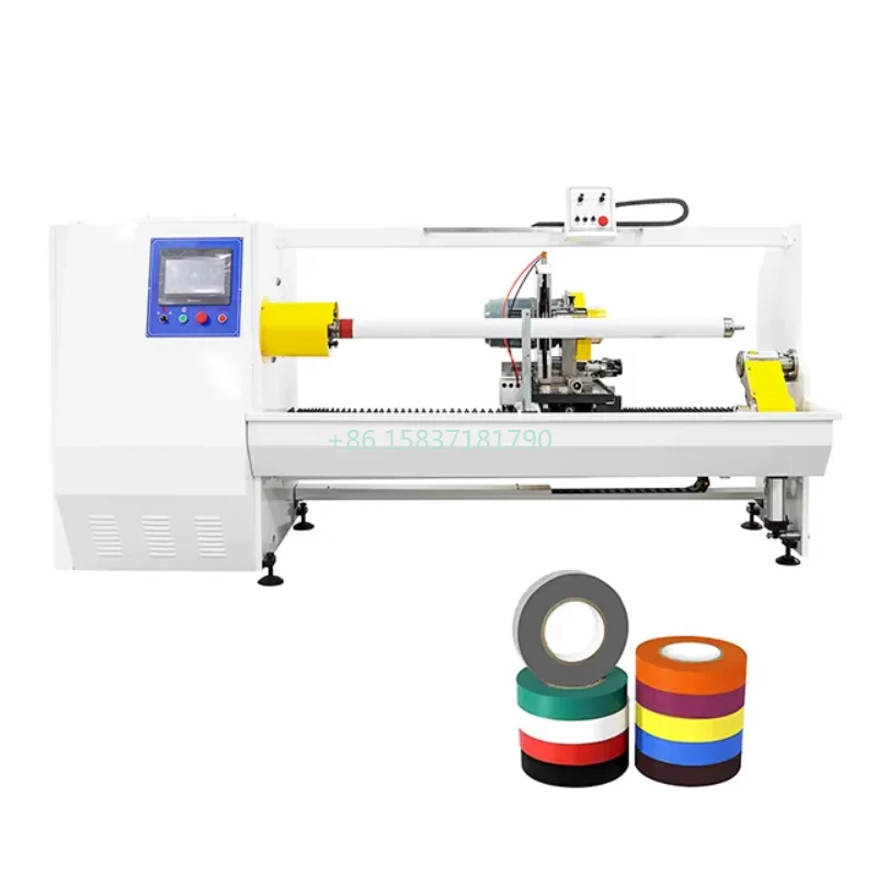 YG Paper Slitting Machine Self-adhesive Thermal Paper Slitter Tape Cutter Adhesive Tape Single Shaft Log Roll Slitting Machine