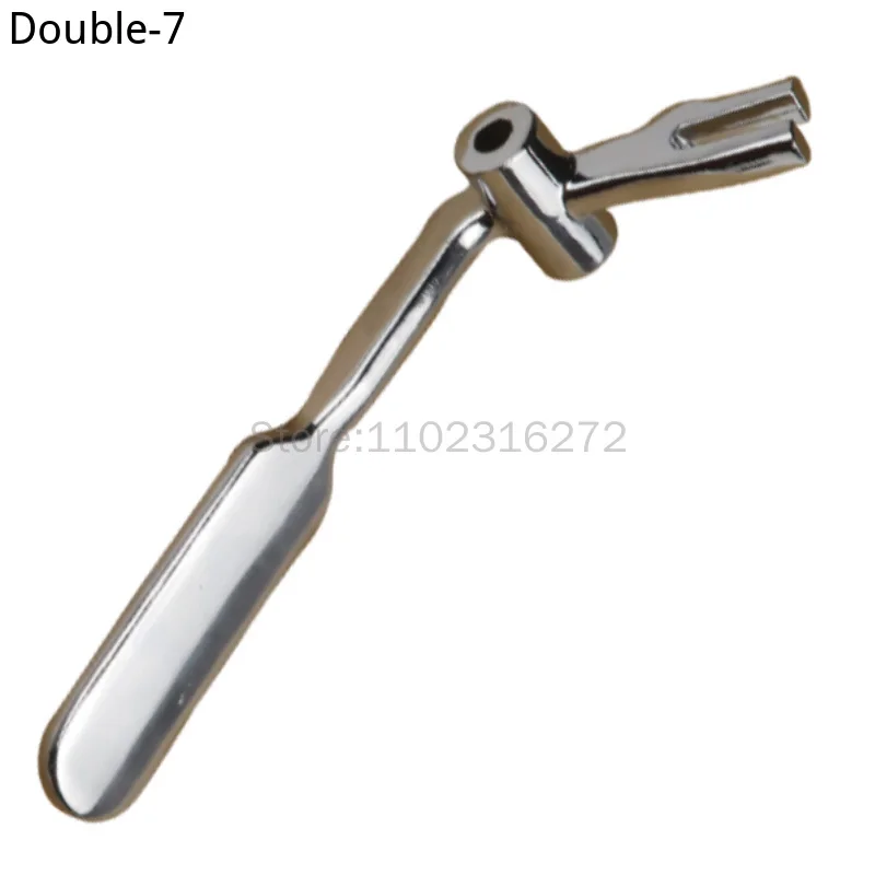 1pc Soft Ice Cream Machine Stainless Steel Handle Ice Cream Maker Part Alloy Handle Ice Cream Machine Part