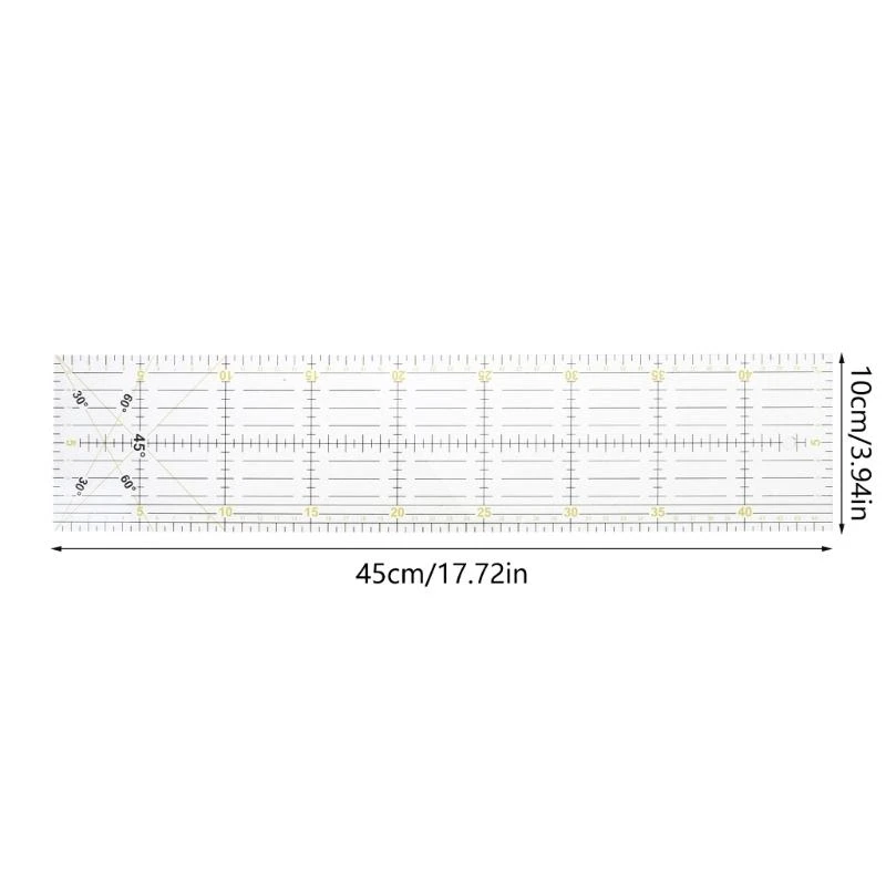 30/45/60cm quilting may vá công cụ cắt bỏ công cụ cắt dày DIY trong suốt DIY
