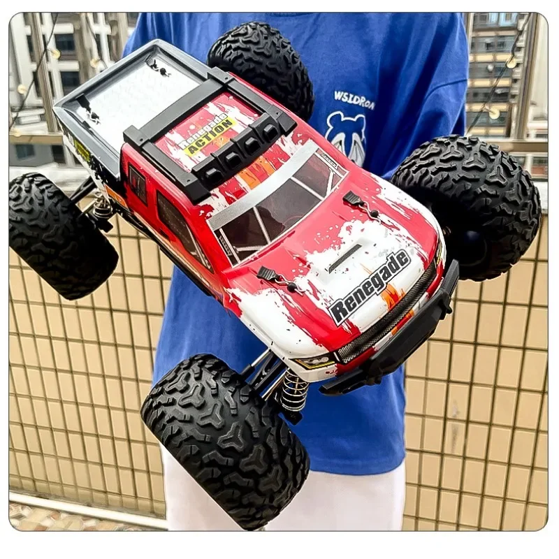 

bigfoot monster truck: 1:10 brushless 4x4 rc car,70km/h off-road rc drift car,remote control car,cool light,kids toys,cool stuff