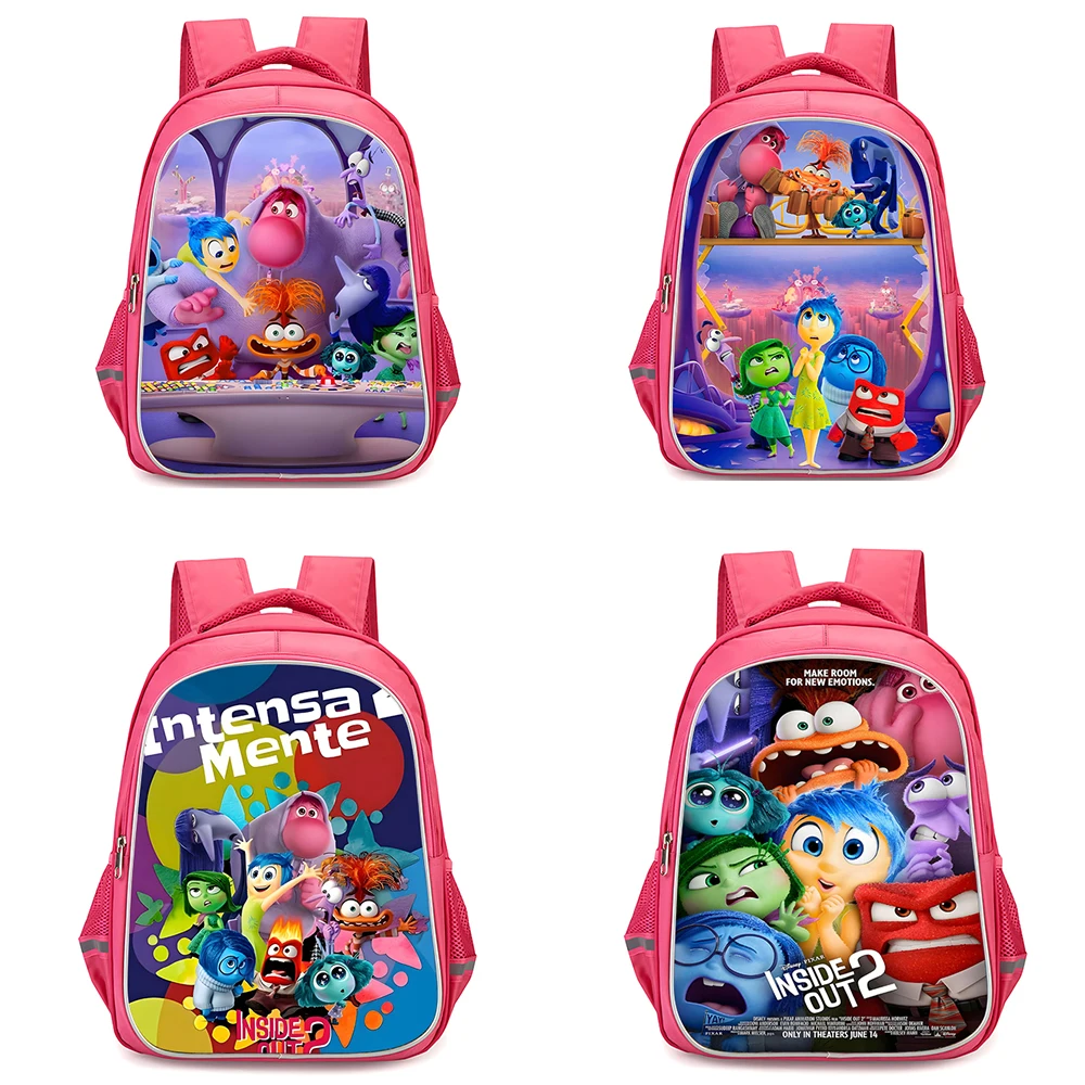 Child Cute anime Inside Out Backpacks Girls Student Birthday Gift School Bags Camping Durable Rucksack