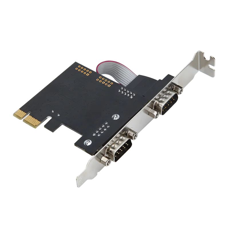 2PCS PCIe-2개의 직렬 포트 카드 O/I 카드 AX9900 칩