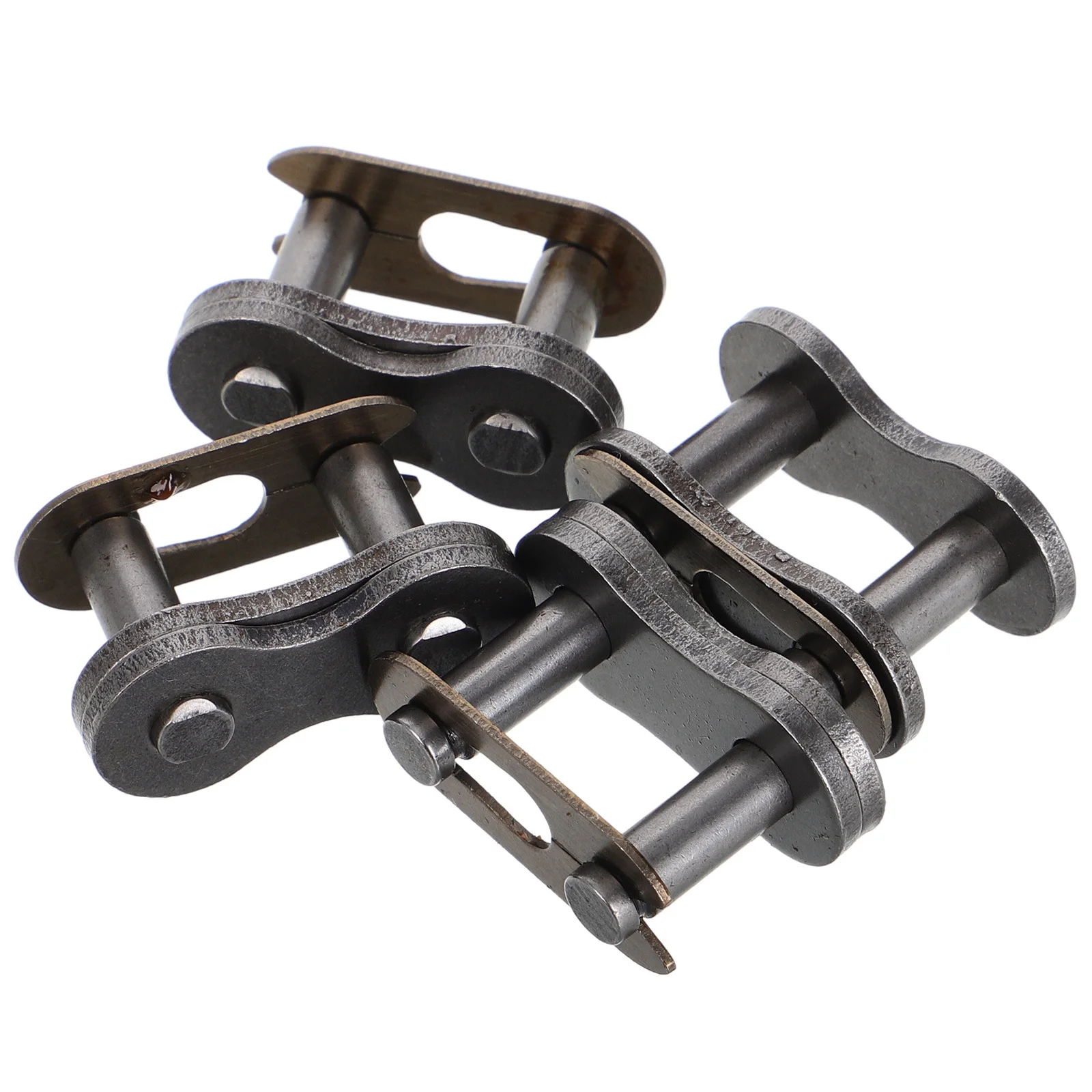 

4pcs Connector Link Heavy Duty Metal For Motorcycle Bicycle Repair Durable Roller Chain Connecting Link Compatible With Dirt