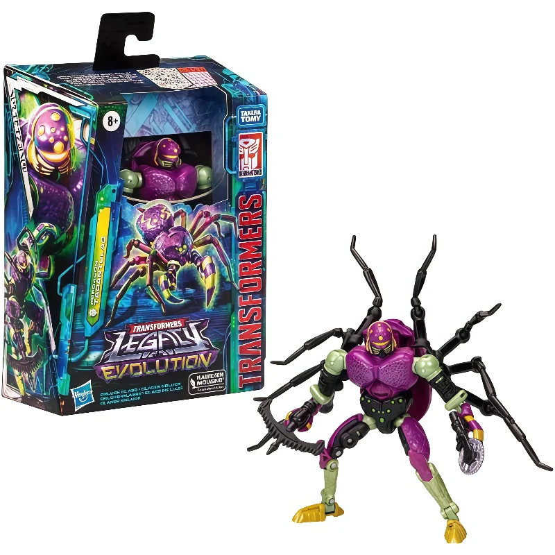 Op voorraad Hasbro Transformers Klassiek speelgoed Legendarische evolutieserie Predacon Tarantulas Action Figure Model Verzamel hobby's Speelgoed