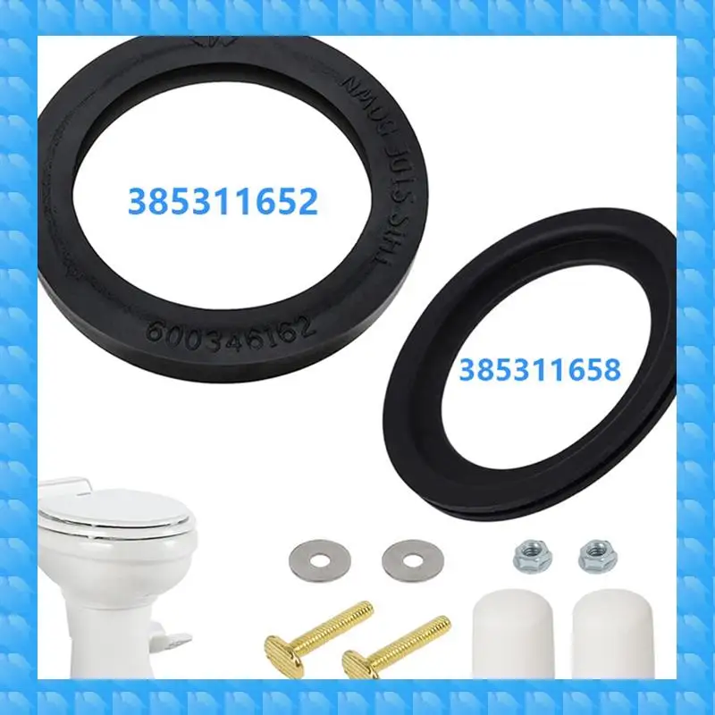 

RV Toilet Seal Kit Parts For 385311652 RV Toilet Seal Kit And 385311658 RV Toilet Flush Seal,For Dometic 300/310/320 RV Toilet
