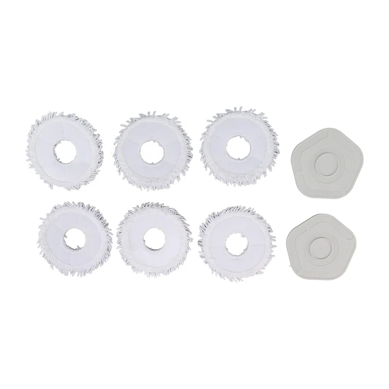 

Mop Replacement Mop Cloths Pads Mop For Dreame Bot W10 / W10 Pro Vacuum Cleaner With Holder