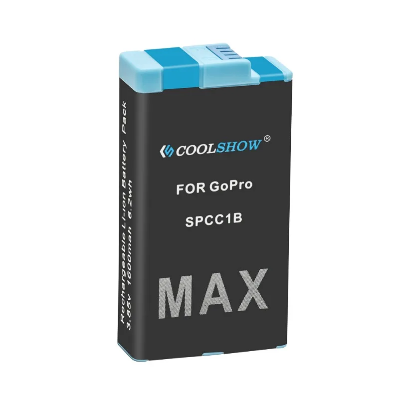 For Gopro Max Battery Charger for Gopro Max Battery Black 360 Action Camera Batteries Accessories for Gopro Max Batteries