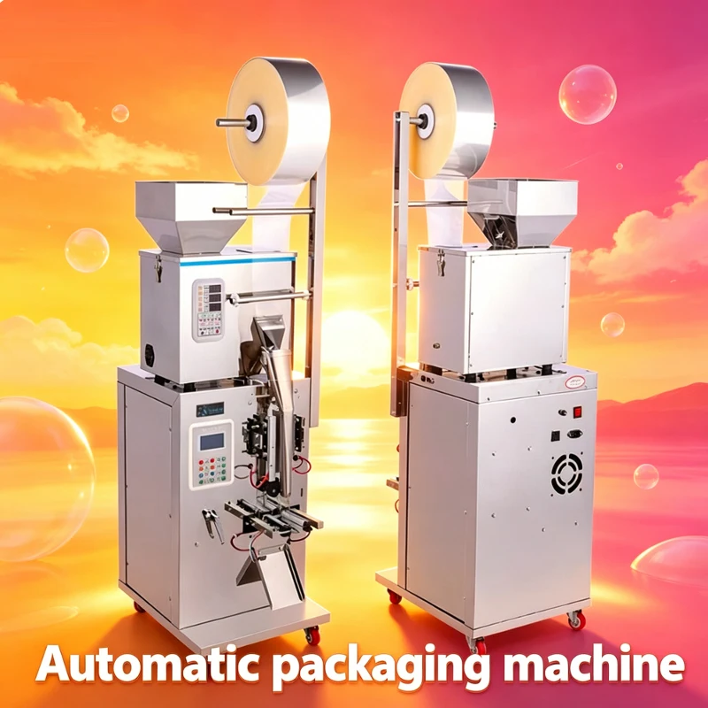 Small Food Powder Weighing Particle Packing Granule Pouch Sugar Automatic Filling Machine