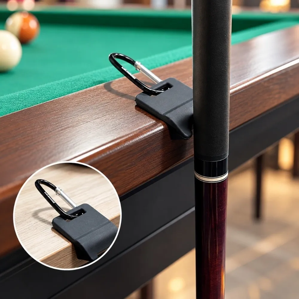 Compact Rubber Billiard Cue Holder Lightweight Portable Snooker Cue Stand Practical Single Slot Pool Cue Organizer Billiard Hall