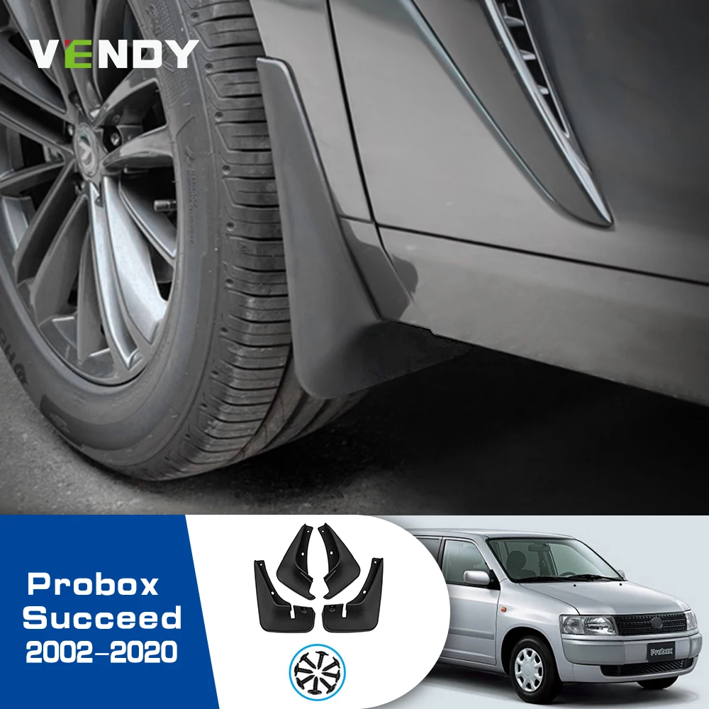 

4 шт., брызговики для Toyota Probox, XP50, XP160, 2002-2020