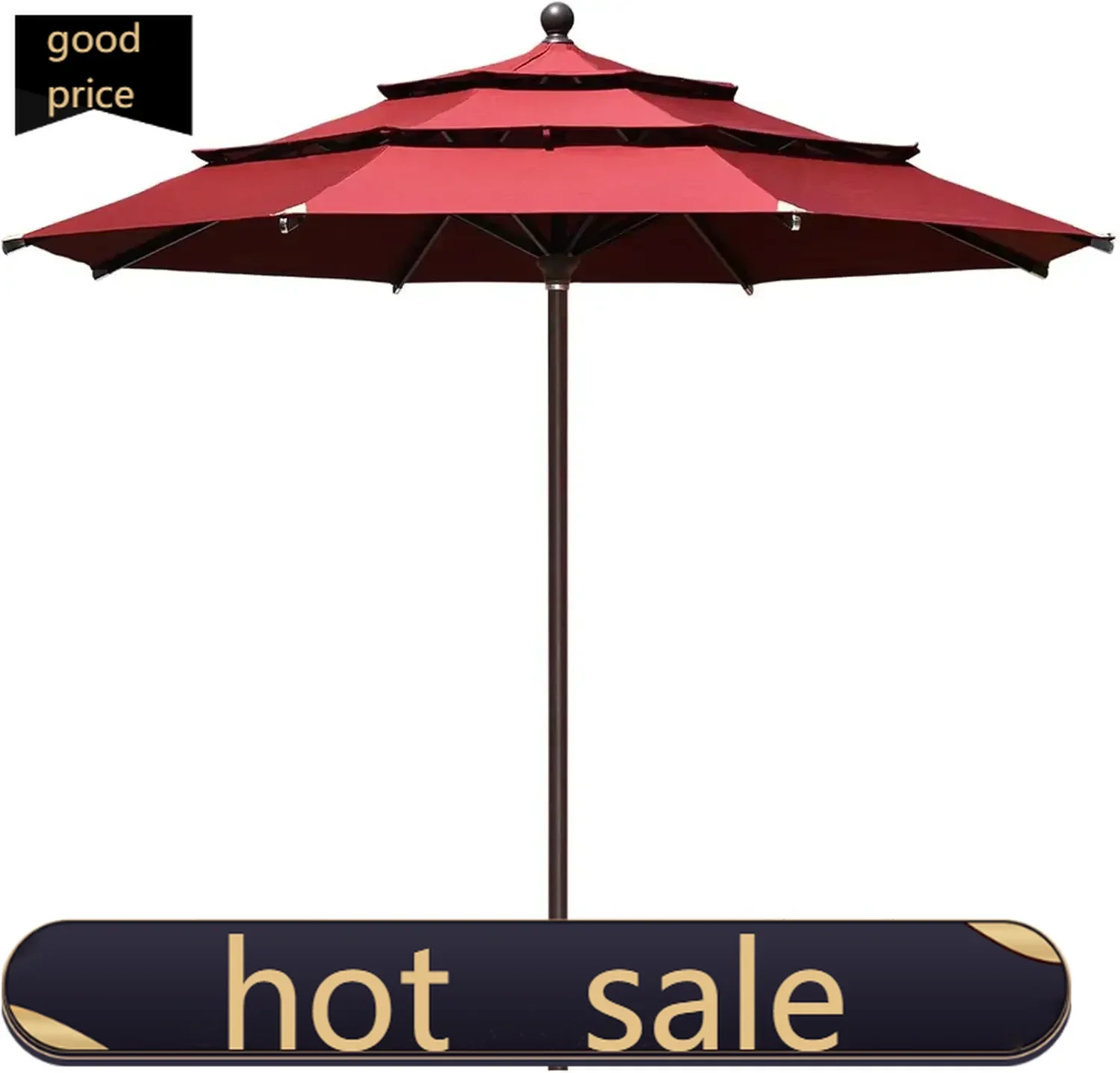 

BestsellerBestsellerUSA 3-Tier Patio Umbrella for Outdoor restaurant Garden Courtyard Deck Pool and Marketing