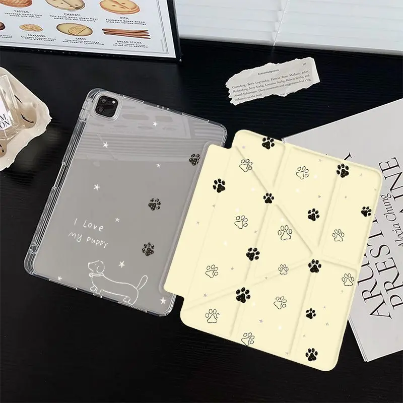 Shockproof 3+Y Fold Tablet Cover for iPad A16 2025 11th Air11/13 IPad Mini6 8.3 air3 10.5 Pro 11 2020 iPad10.2 7/8/9th 4/5 10.9