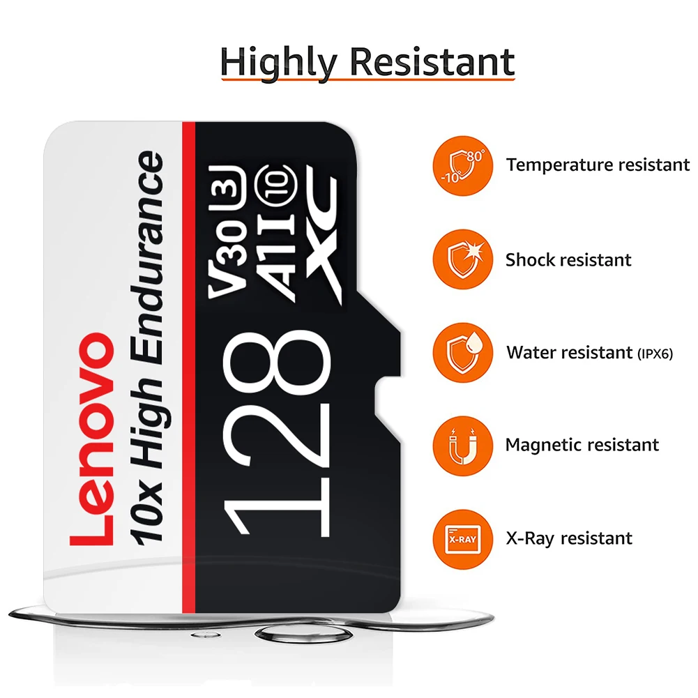 Lenovo 2TB Extreme PRO UHS-I V30 MicroSDXC Card 1TB 512GB 256GB 128GB SD Card Compatible with Nintendo Switch