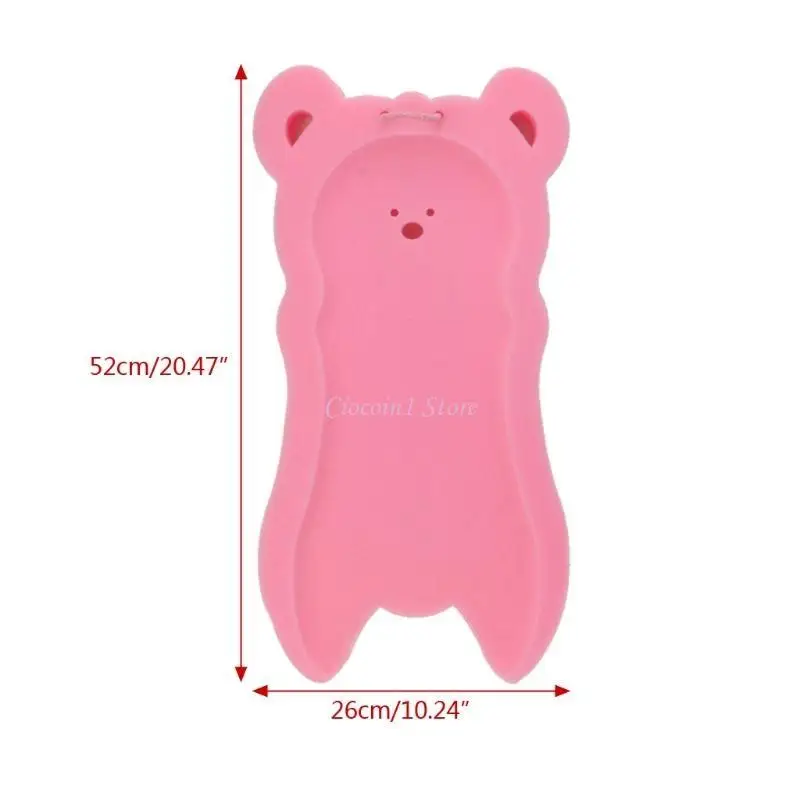 

Y1UB Sponge Baby Bath Bath Коврик для не скольжения губчатая губчатая коврик против клетчатой ​​ванны для детской ванны для для
