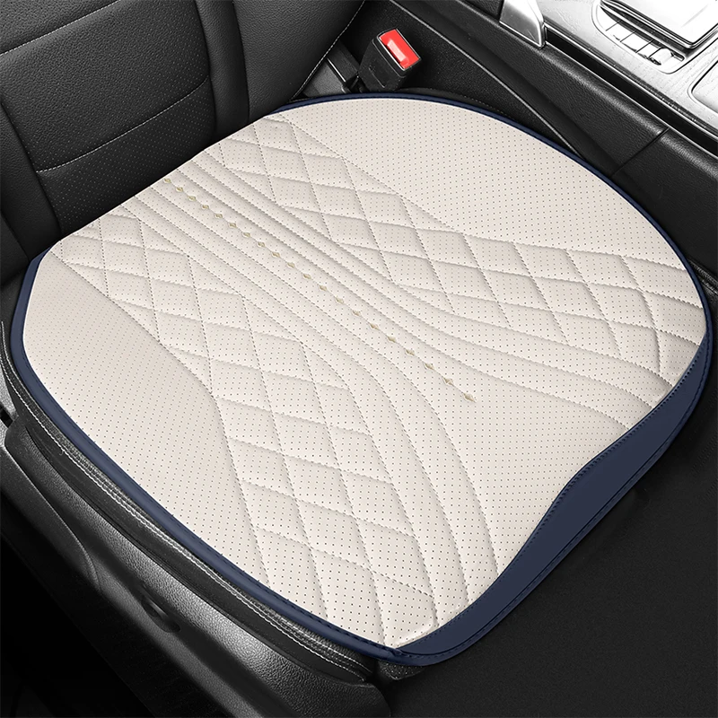 Summer Universal Breathable Nappa Leather Car Seat Cover For Daewoo Matiz Nexia Tosca Kalos Evanda Magnus REXTON Auto Protector