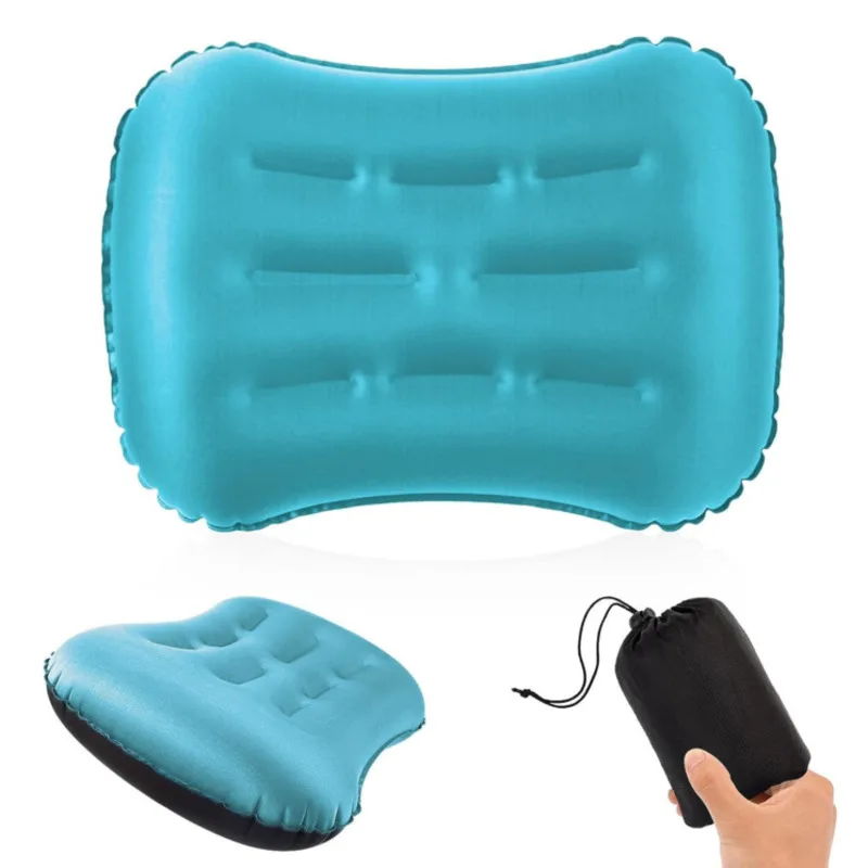

Inflatable Pillow Neck Support Ultralight Beach Camping Outdoor Rest Sleeping Fast Portable TPU Travel Air Pillows Waist Cushion