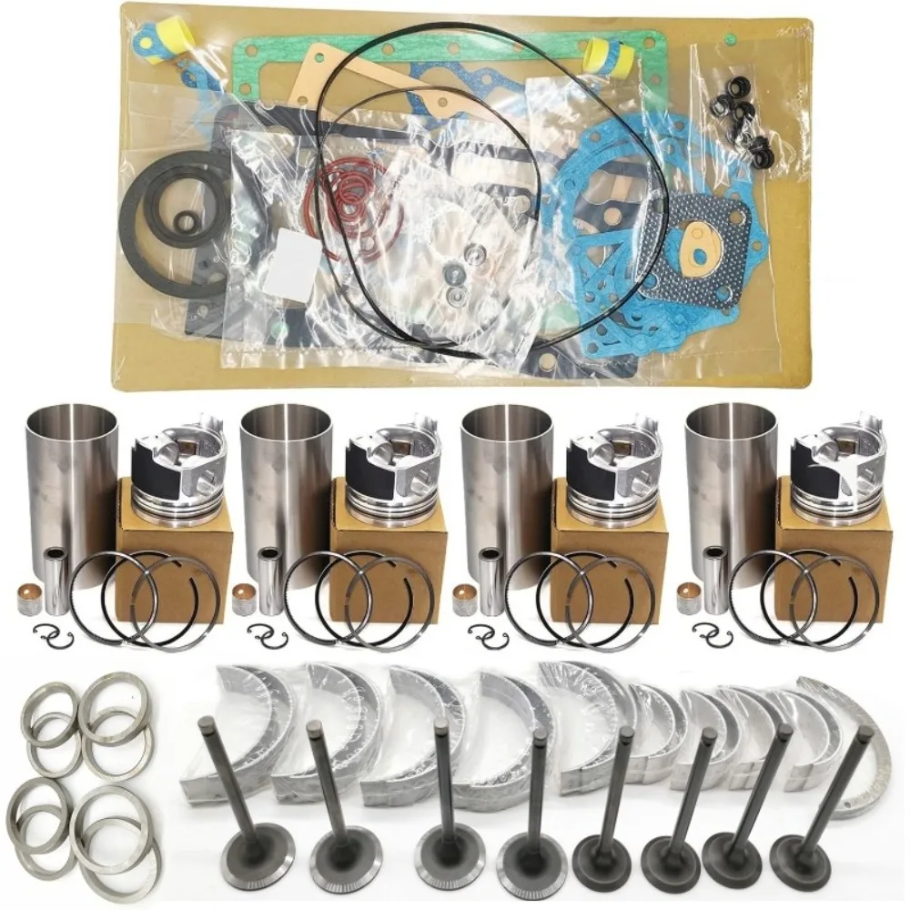 

Overhaul Rebuild Kit for Yanmar Engine 4TN100 Excavator B7 Generator QAS40