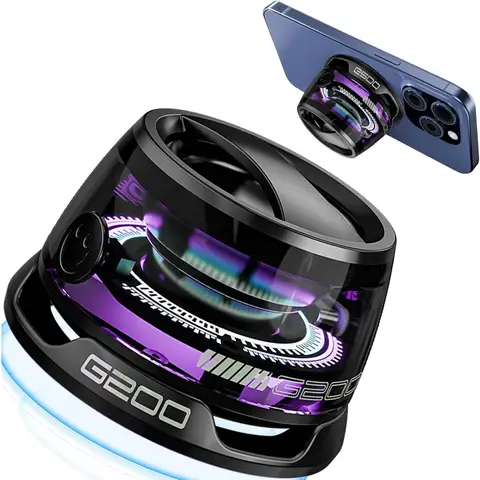 휴대용 블루투스 스피커 HECATE G200 RGB 조명 마그네틱 스피커 BT5.3 미니 사운드 박스 7시간 재생 전화 거치대 휴대용 블루투스 스피커 HECATE G200 RGB 조명 마그네틱 스피커 BT5.3 미니 사운드 박스 7시간 재생 전화 거치대