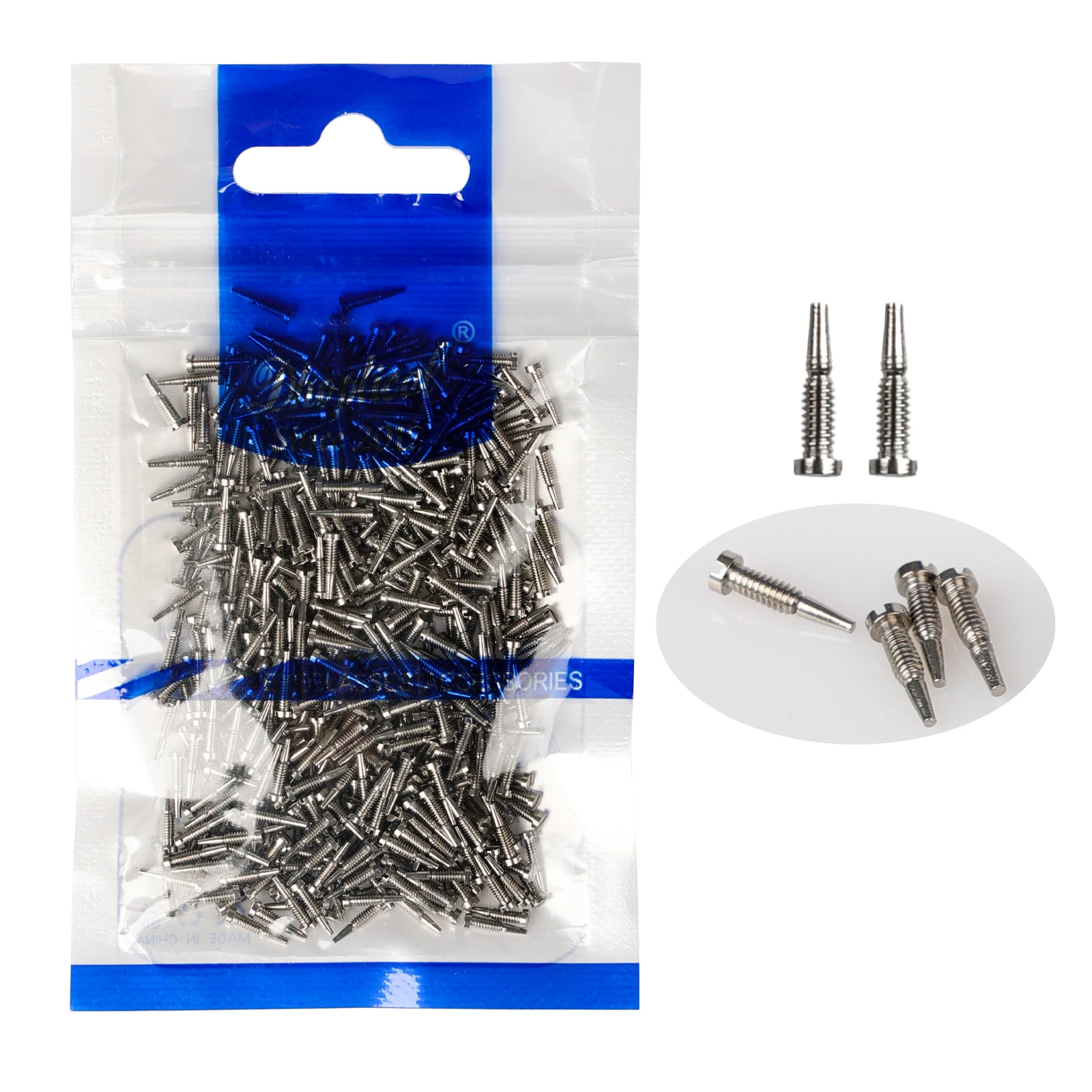 500pcs Eyeglasses Self Breaking Screw For Nose Pad and Frame Leg Eyewear Part Accessories By Dhoptical